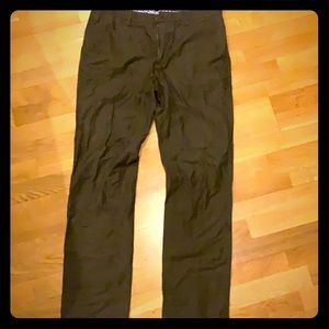 Banana Republic Kentfield Pant 34x34 (Dark Olive)